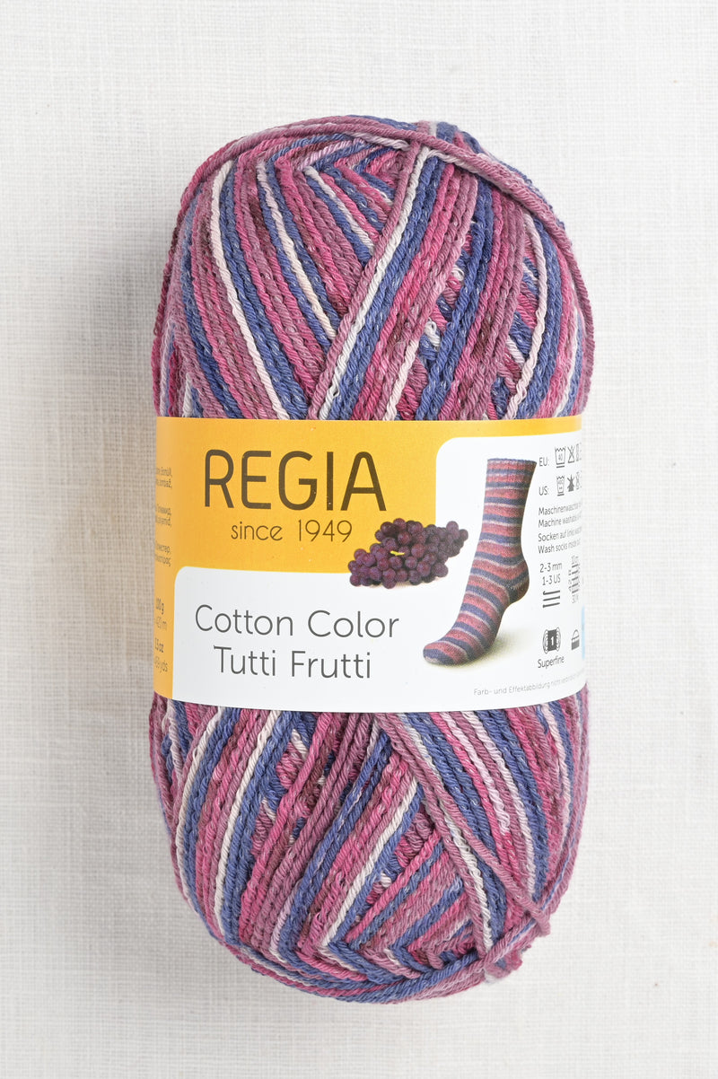 Regia Cotton Sock 2423 Grapes (Tutti Frutti)