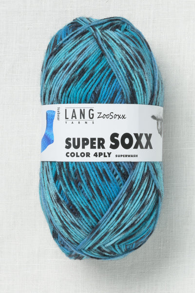 Lang Yarns Super Soxx Color 430 Polar Bear