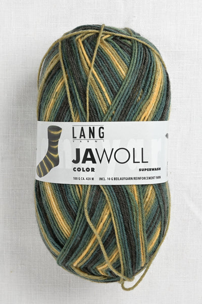 Lang Yarns Jawoll Color  51 Green Yellow