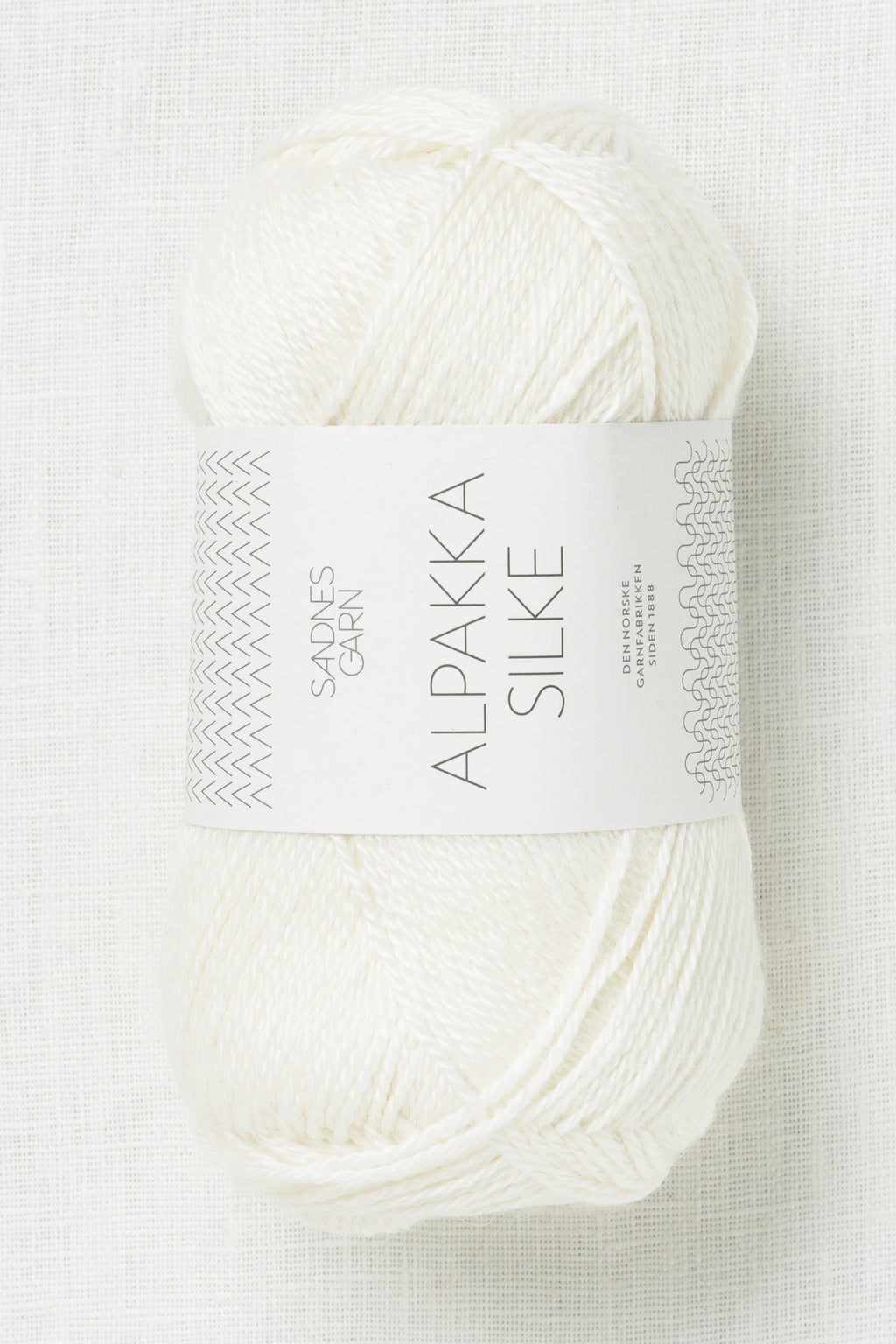 Sandnes Garn Alpakka Silke 1002 White