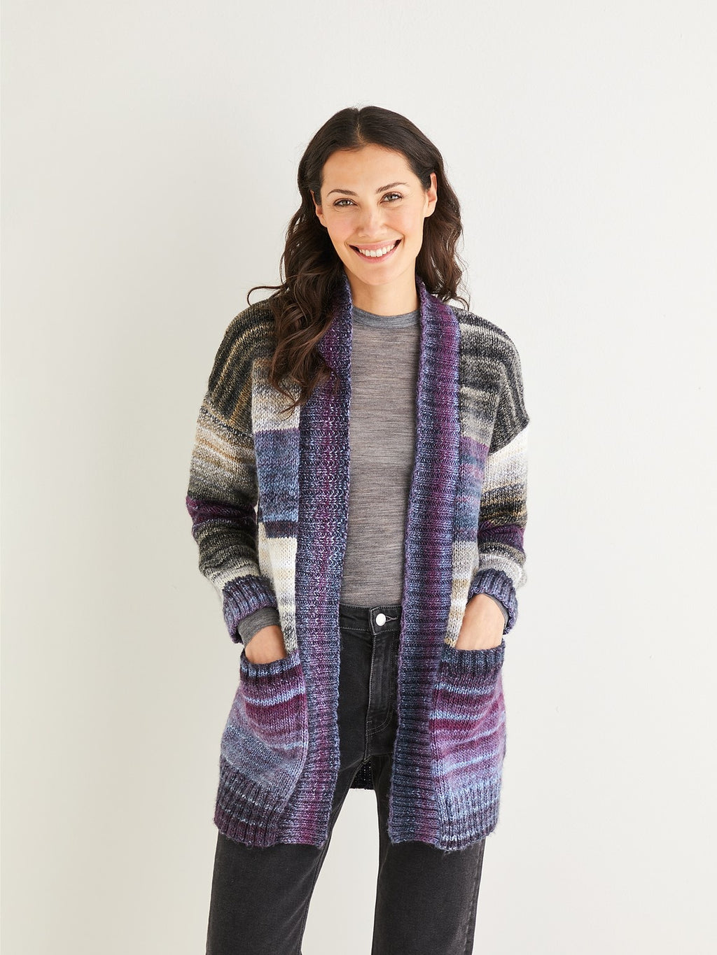 Wide Rib Cardigan 10138