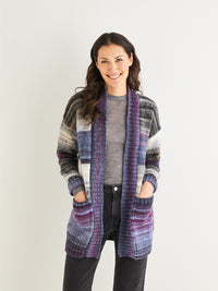 Wide Rib Cardigan 10138