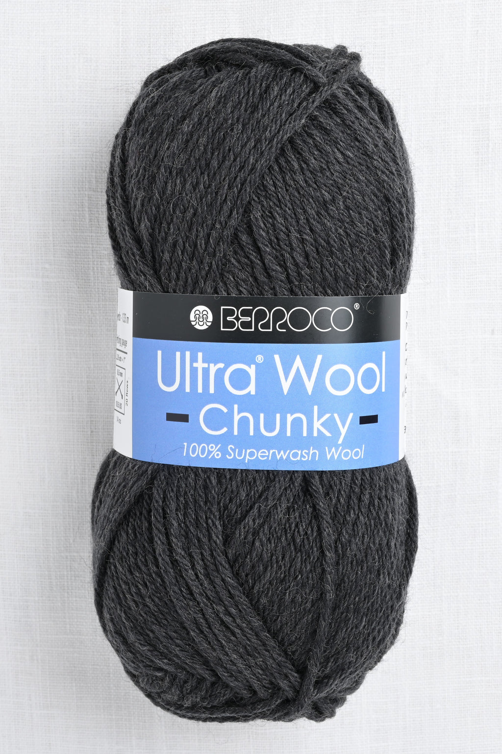 Berroco Ultra Wool Chunky 43113 Black Pepper – Wool and Company