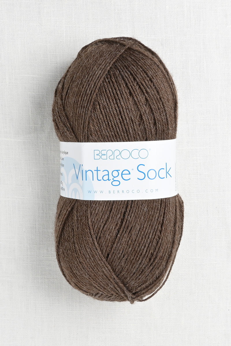 berroco vintage sock 12053 mocha