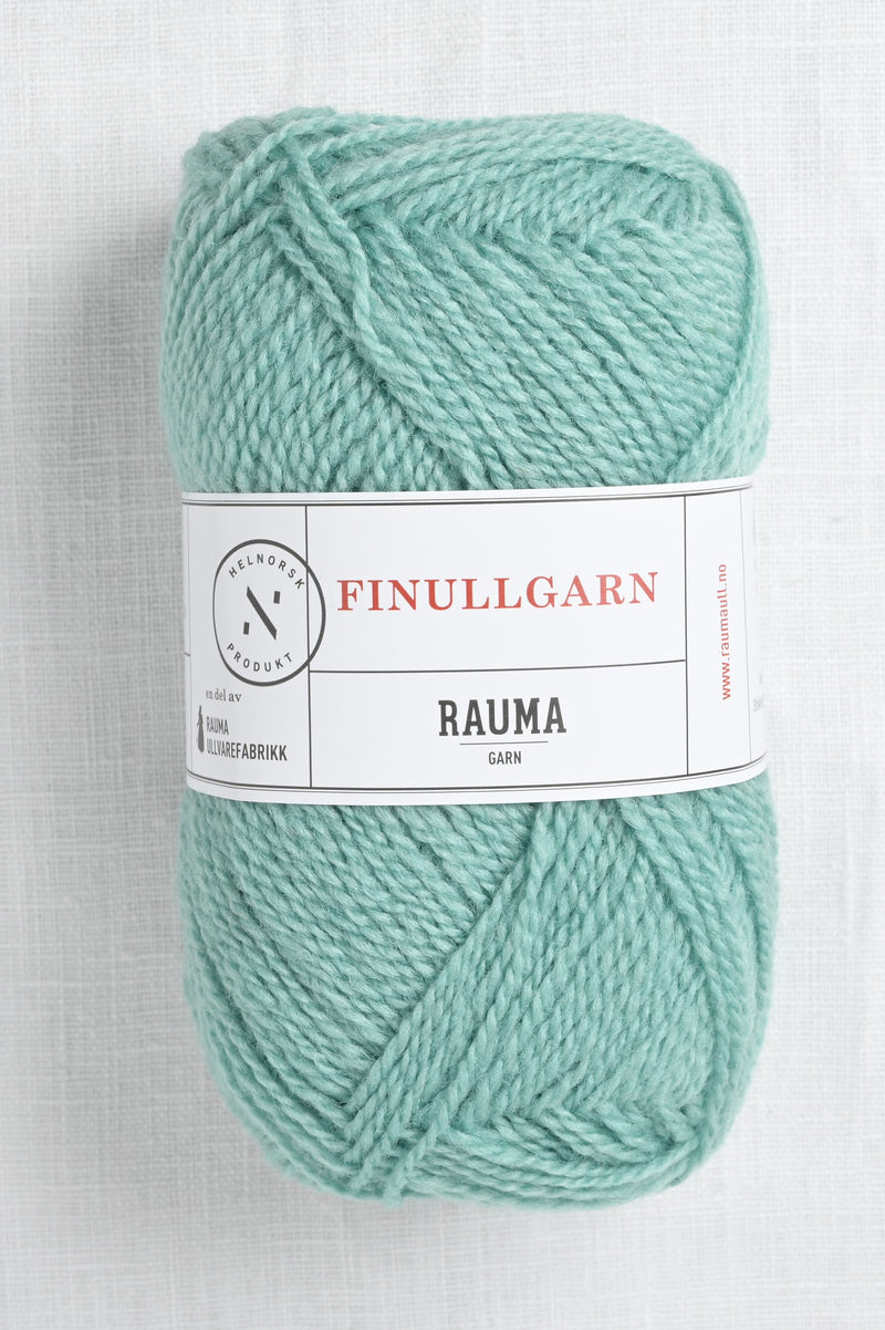 Rauma Finullgarn 4887 Light Blue Green