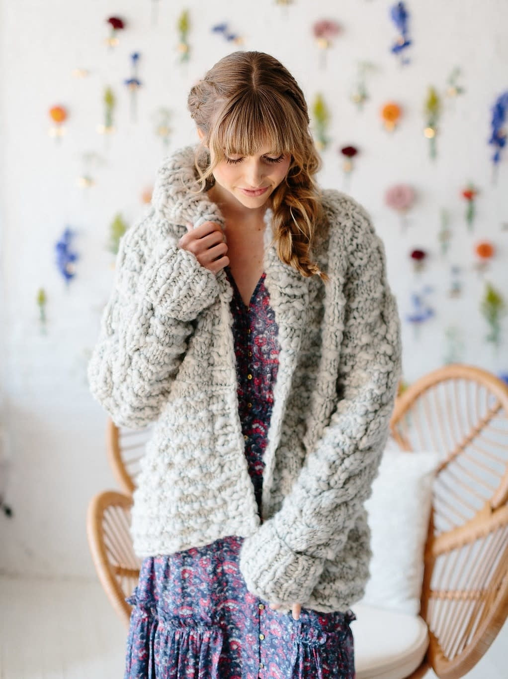 Snowcap Cardigan – Wool and Company