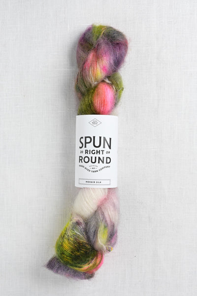 Spun Right Round Mohair Silk Lace Walk Like a Cat. Talk Like a Fish