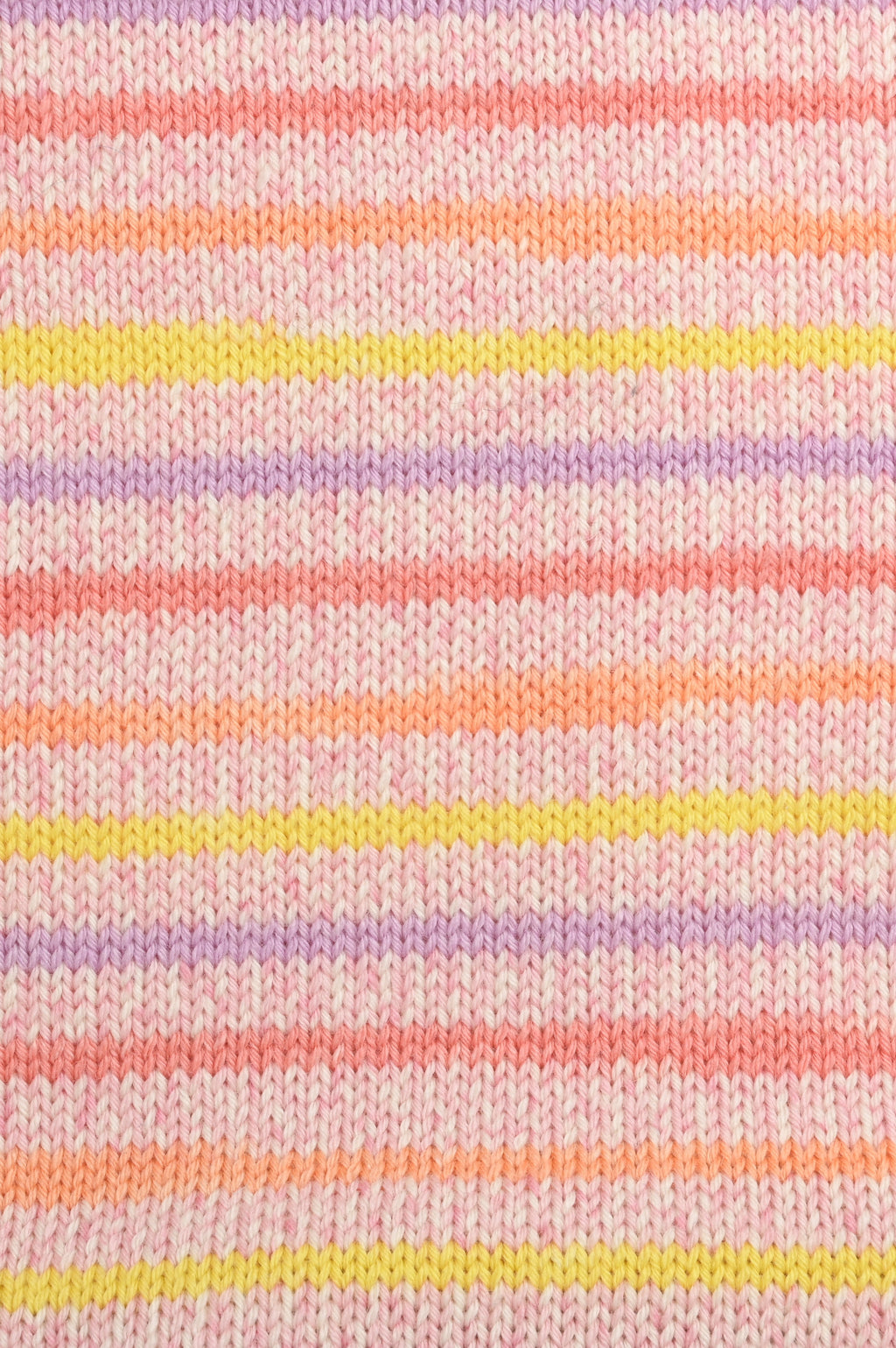 Lang Yarns Merino 200 Bebe Color 409 Pink Pastel Stripe swatch