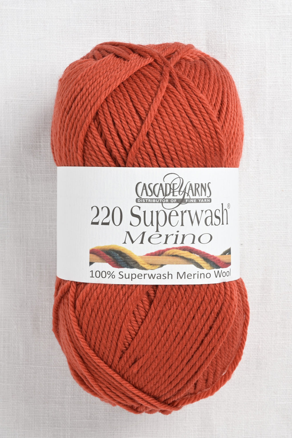 Cascade 220 Superwash Fingering Yarn - 06 Burnt Orange