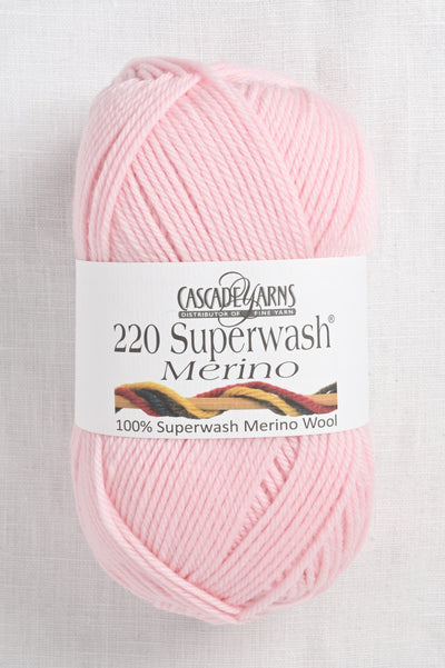 cascade 220 superwash merino 72 seashell pink