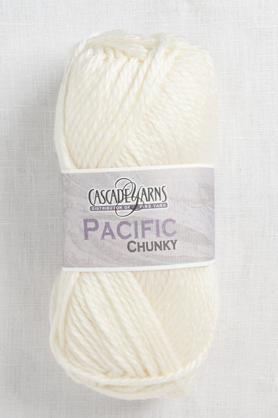 cascade pacific chunky 02 white