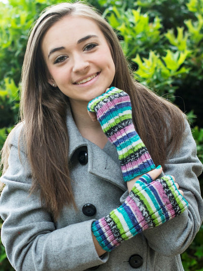 Bristlecone Fingerless Mitts