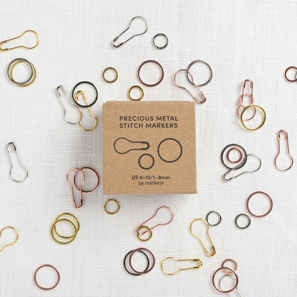 Hobbii - Stitch Markers – Metal - Gold/Silver/Rosegold