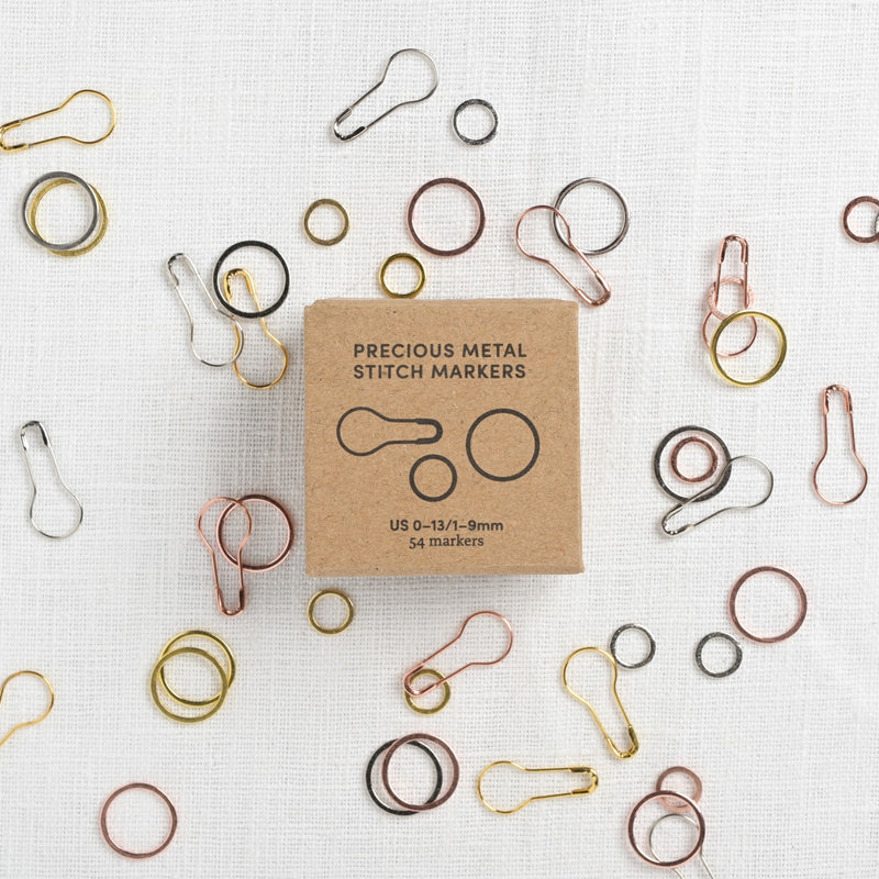 Cocoknits Precious Metal Stitch Markers - The Websters