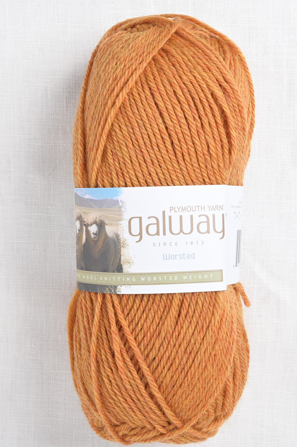 Plymouth Galway Worsted 756 Sunflower Heather