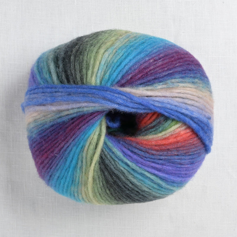 Lang Yarns Cloud 2 Blue, Green, Orange