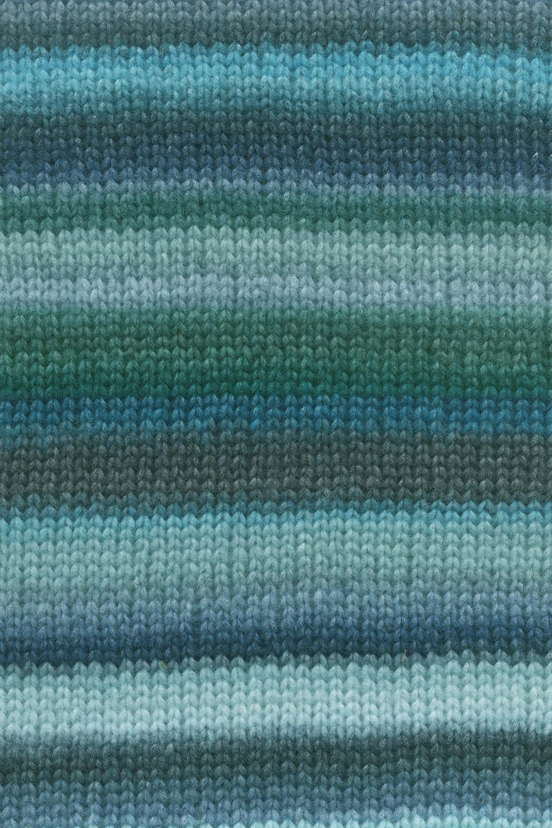 Lang Yarns Cloud 11 Blue Turquoise swatch
