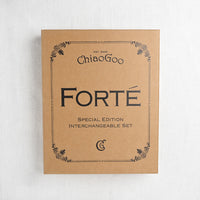 ChiaoGoo Forte 5" Interchangeable Needle Set, Complete, US 2-15 (Limited Edition)
