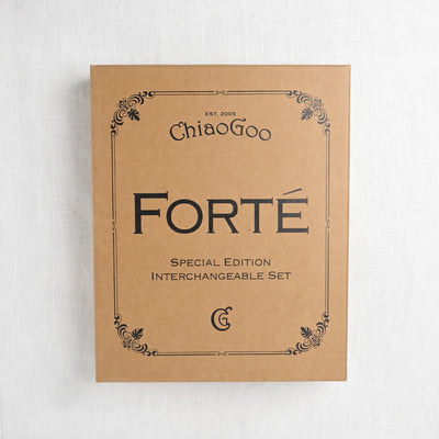 ChiaoGoo Forte 5" Interchangeable Needle Set, Complete, US 2-15 (Limited Edition)