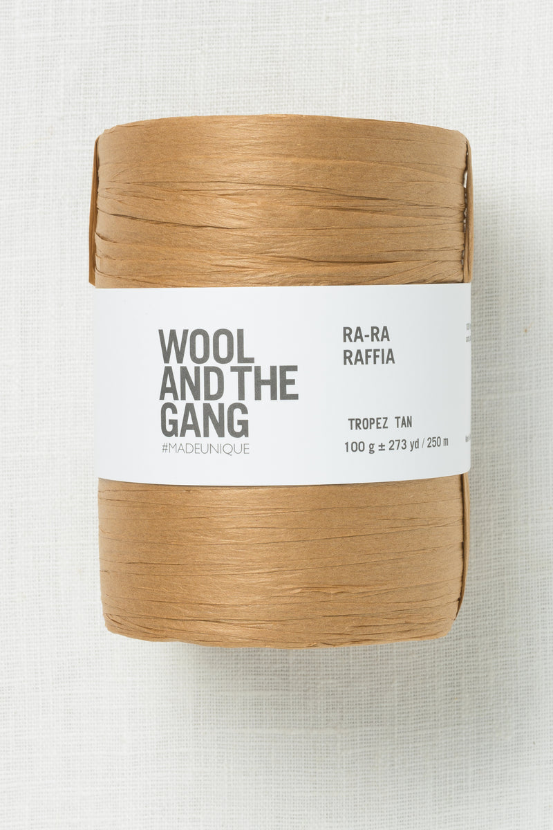 Wool and the Gang Ra-Ra Raffia Tropez Tan