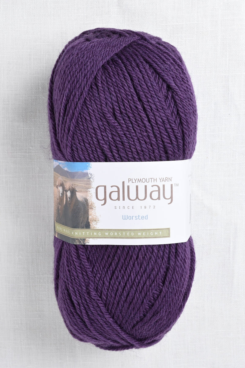Plymouth Galway Worsted 13 Concord Grape