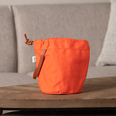Magner Knitty Gritty Itty Bitty Dry Wax Project Bag Orange