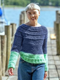 Purls of Wisdom Sweater (Super Bulky)