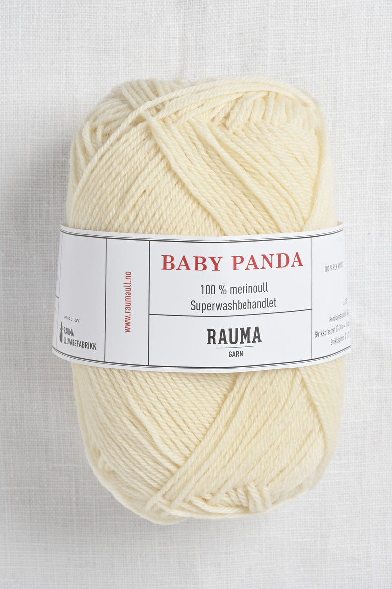Rauma Baby Panda 11 Off White