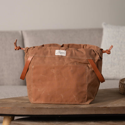 Magner Knitty Gritty Original Project Bag Field Tan