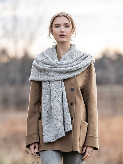 Hovland Entrelac Wrap