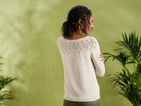 Lyra Feather Lace Yoke Jumper