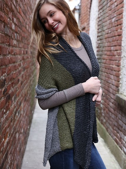 3333 Striped Shawl & Scarf