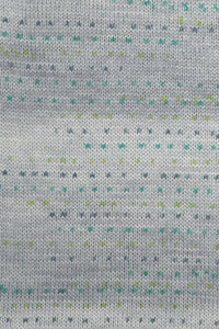 Lang Yarns Merino 200 Bebe Color 317 Green Dot swatch