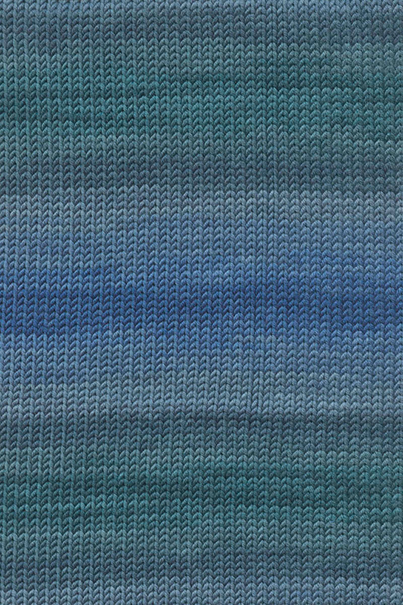 Lang Yarns Merino Plus Color 134 Jeans Green swatch