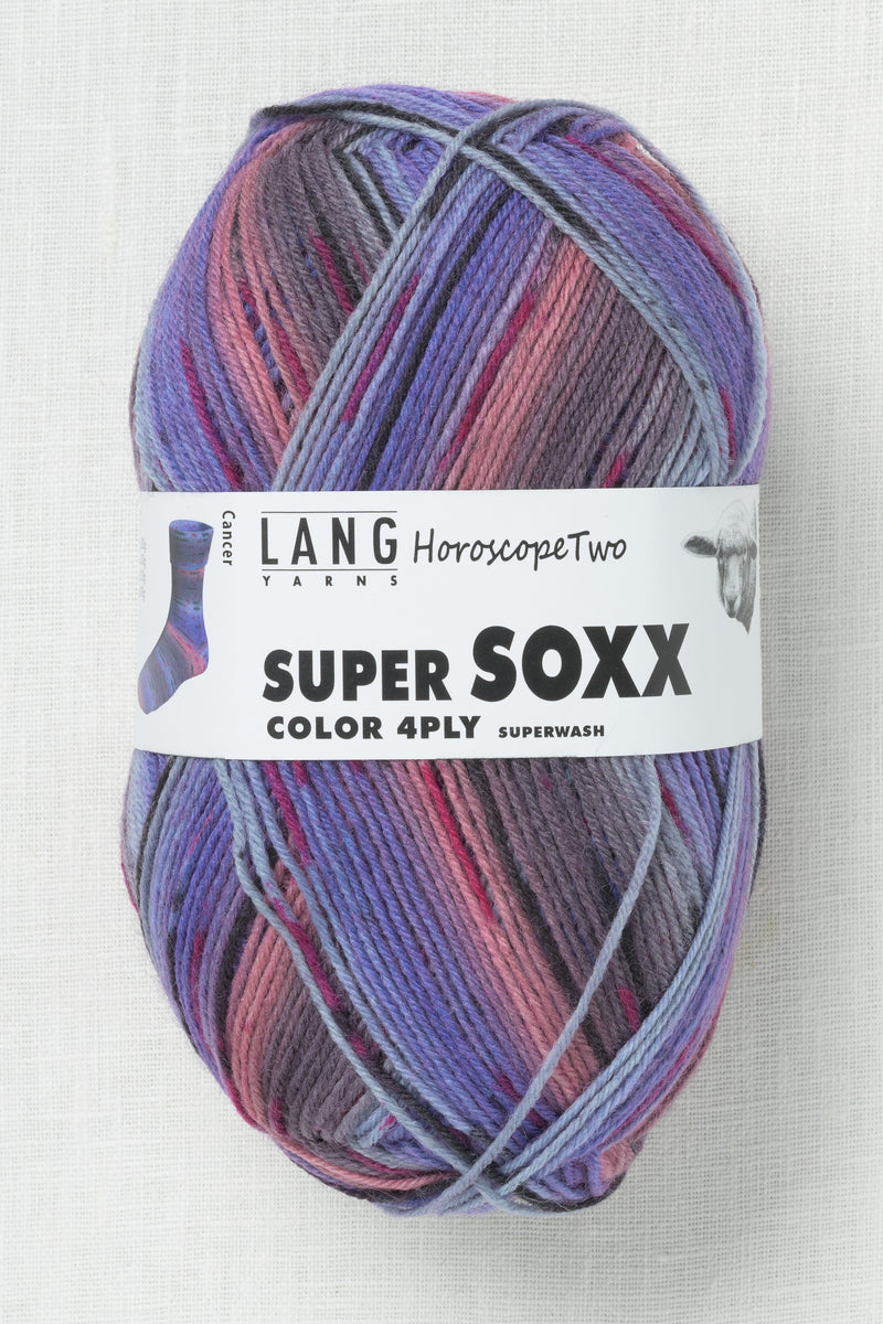 Lang Yarns Super Soxx Color 438 Cancer – Wool and Company