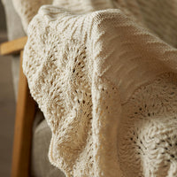 Peacock Plume Throw & Ripple Cushion