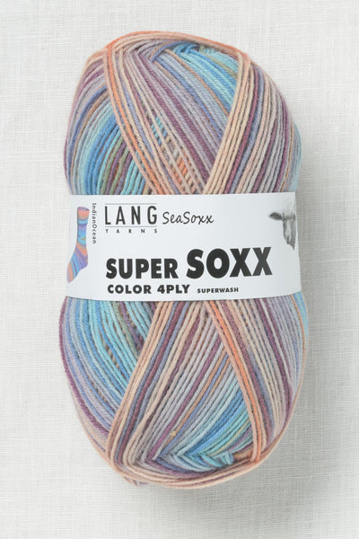 Lang Yarns Super Soxx Color 418 Indian