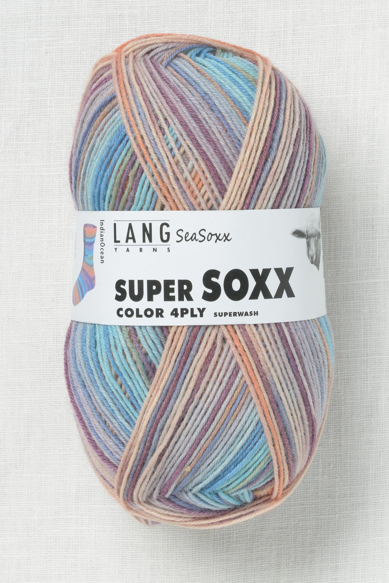 Lang Yarns Super Soxx Color 418 Indian
