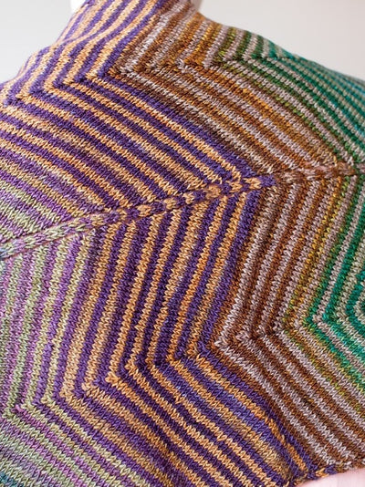 Uneek Fingering Chevron Scarf