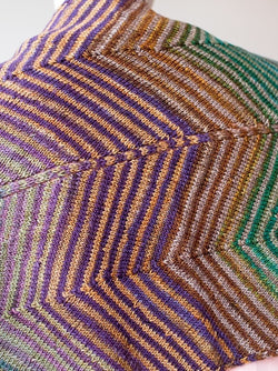 Uneek Fingering Chevron Scarf