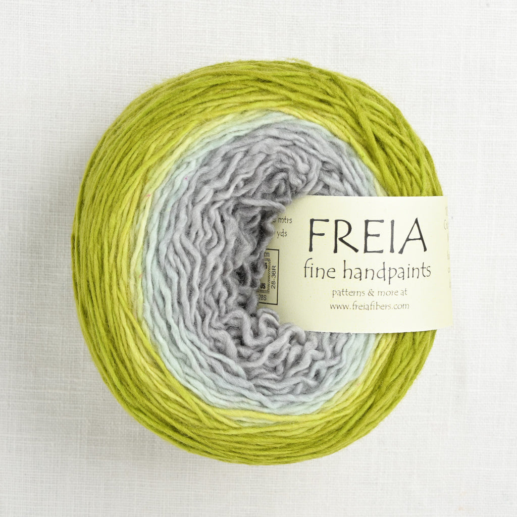 freia fingering shawl ball lichen