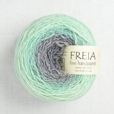 freia fingering shawl ball mint julep