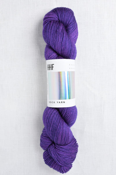 hedgehog fibres sock purple reign