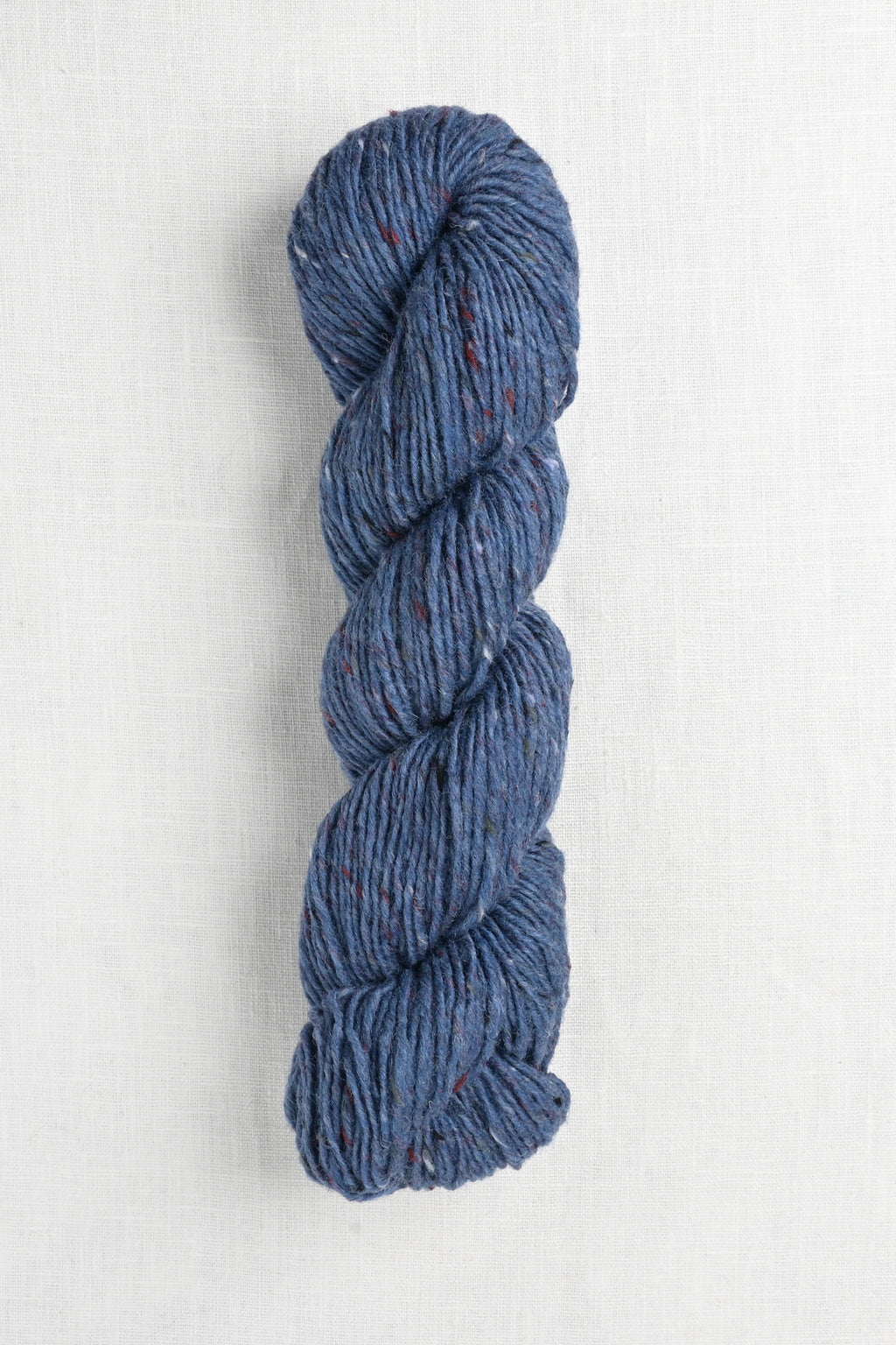 isager aran tweed blue