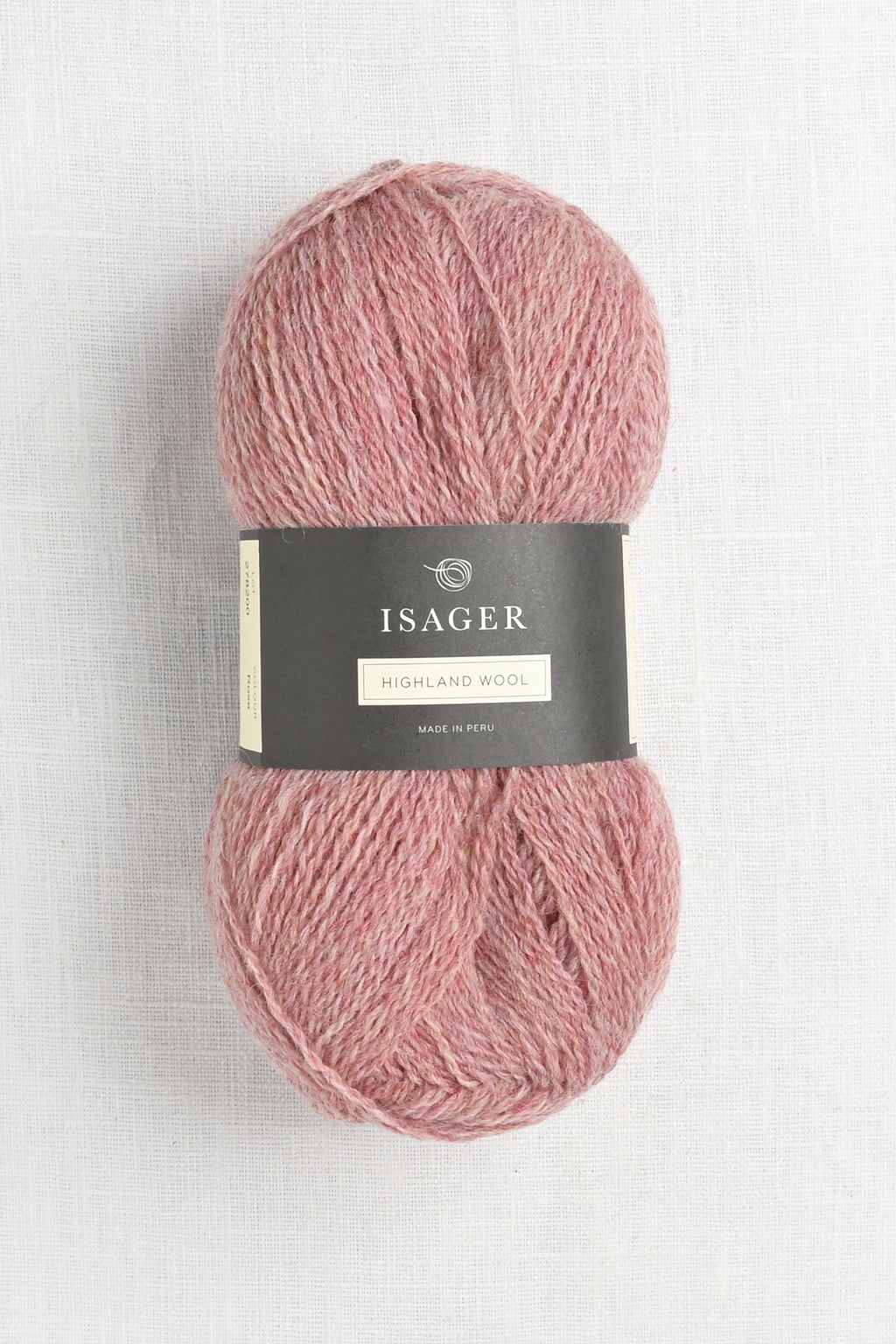 isager highland wool rose