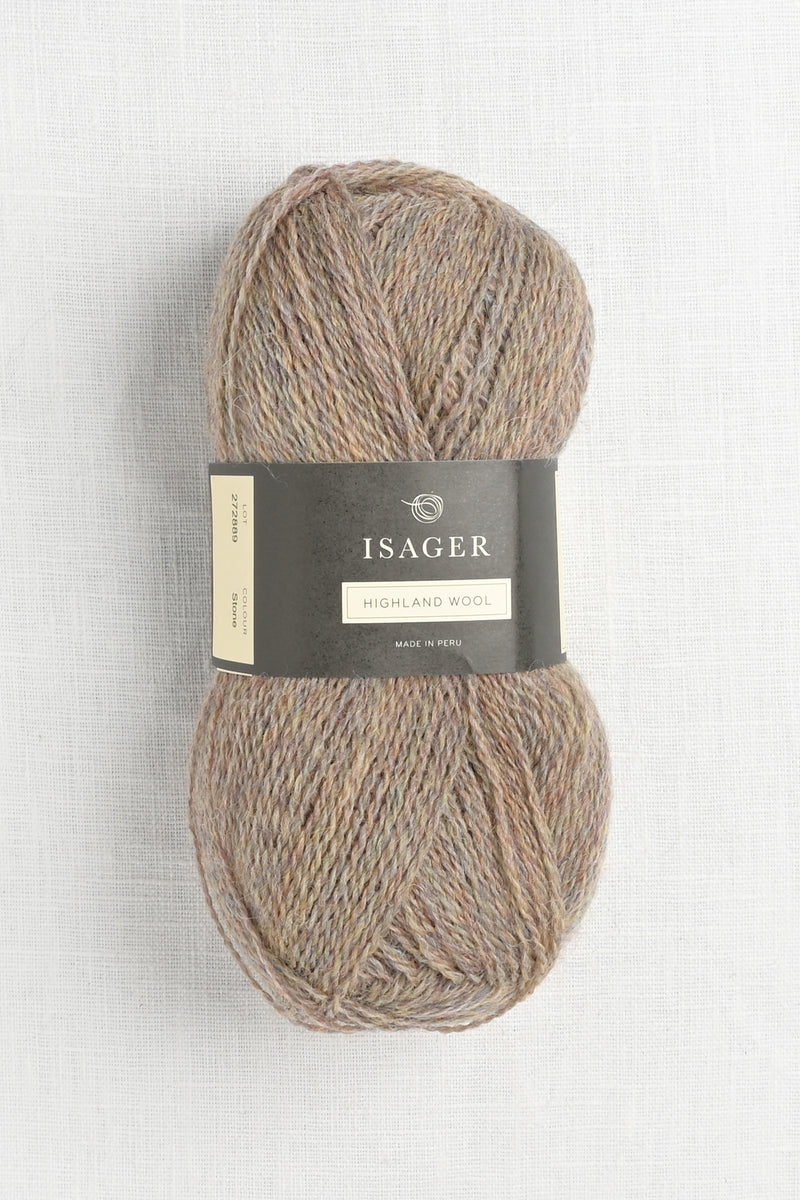 isager highland wool stone