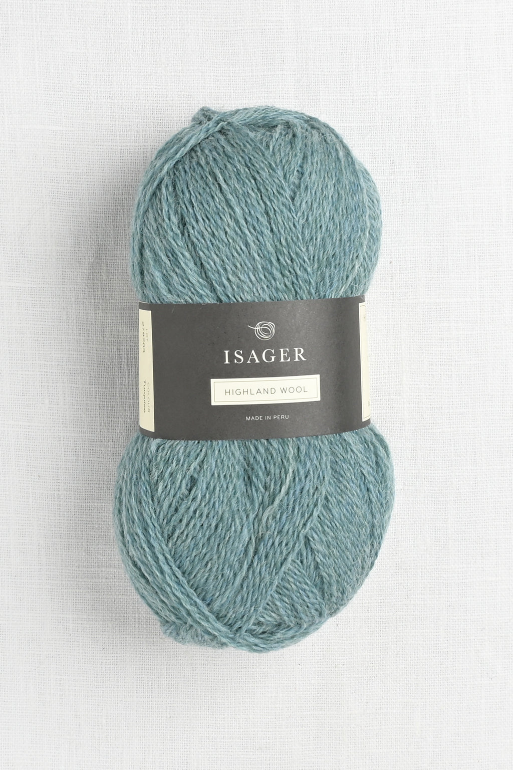 isager highland wool turquoise