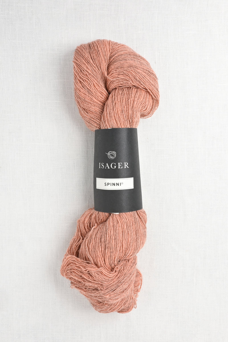 isager spinni 39s peach 100g