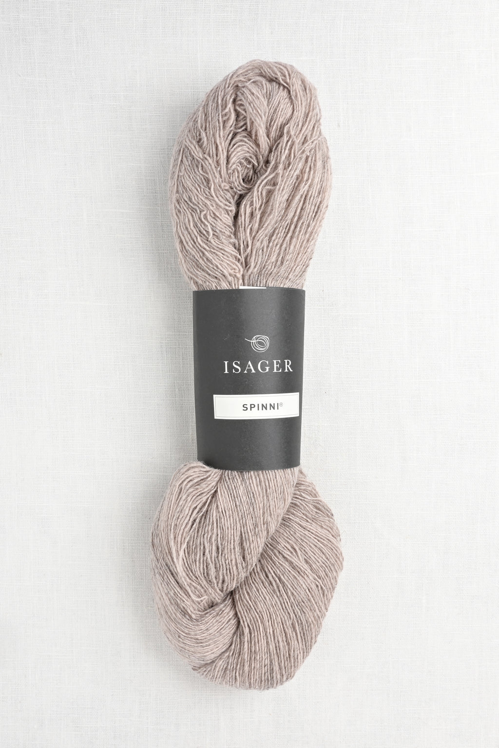 isager spinni 61s pink heather 100g