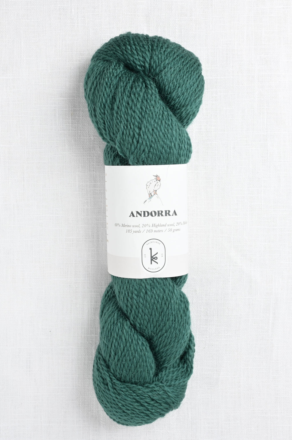 kelbourne woolens andorra 309 evergreen